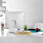 NIUBEE 12 Pack Acrylic 2x8 Name Plates - Image 7