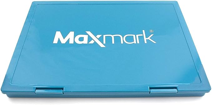 MaxMark Extra Large Sky Blue Ink Stamp Pad - Image 3