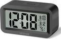 KESHIDE Travel Digital Alarm Clock, Battery Operated by KESHIDE