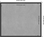 Amanti Art Black Framed Magnetic Board 42x50 Oversize Vision Board - Image 4
