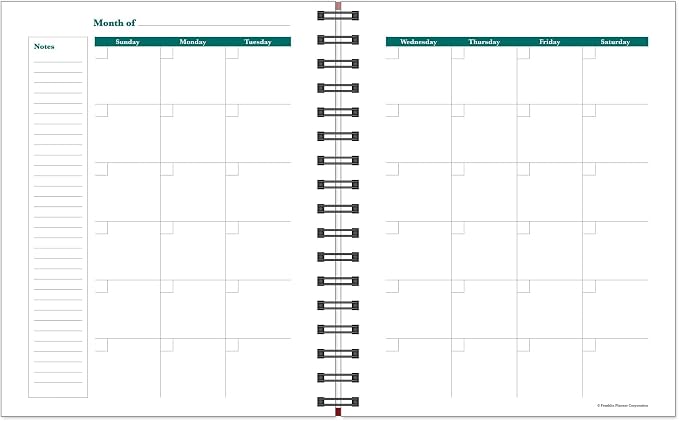 FranklinCovey - Undated Planner | Weekly - Wire-Bound Planner - Image 3