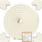 Baby Proof Corners and Edges Protector 18ft, Fireplace Baby Proofing Bumper by Dekukar