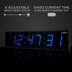 Ivation Huge Oversized 60" Large Digital LED Clock | Big Digital Clock - Image 5