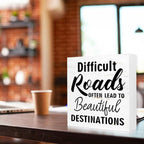Inspirational Wood Box Sign - Image 3