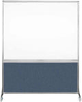 DivideWrite Mobile Whiteboard | Double Sided Dry Erase Board | Portable Office by VERSARE