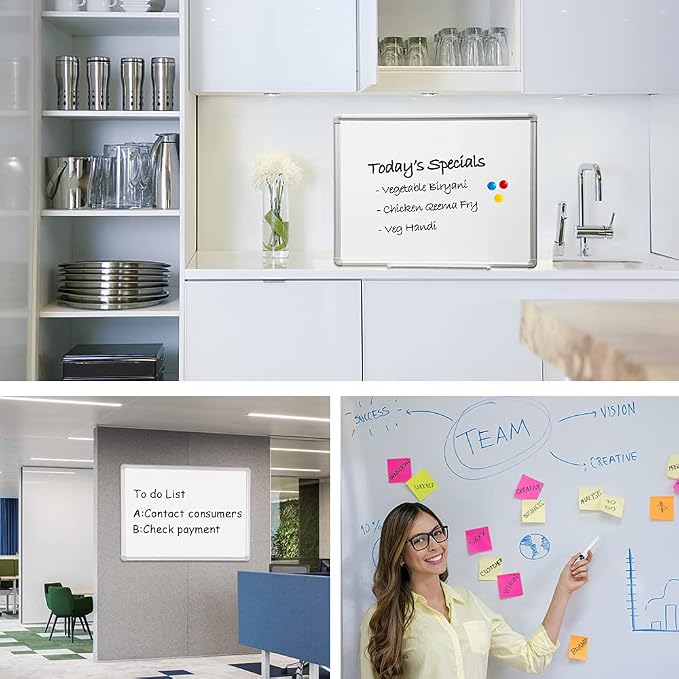 DEVELOP 12x18 Inch Magnetic Dry Erase Board - Image 8