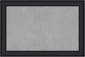 Amanti Art Black Framed Magnetic Board 25x37 Large Vision Board by AmantiArt