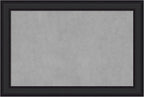 Amanti Art Black Framed Magnetic Board 25x37 Large Vision Board by AmantiArt