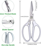 Kitchen Scissors All purpose, Have duty Stainless Steel Cooking Shears - Image 7