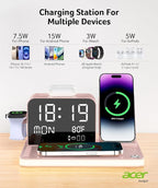 Acer 7-in-1 Wireless Charging Station - 30W Fast Wireless Charger - Image 5