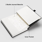 RETTACY Bullet Dotted Journal Notebook, 320 Numbered Pages, A5 Medium Size - Image 7