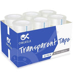 OWLKELA 36 Rolls Transparent Tape Refills, All-Purpose Transparent Glossy Tape by OWLKELA