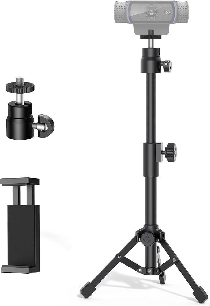 InnoGear Webcam Tripod, Extendable Webcam Stand by InnoGear