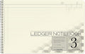 BookFactory Accounting Ledger Notebook/Large 3 Column Accounting Ledger by BookFactory