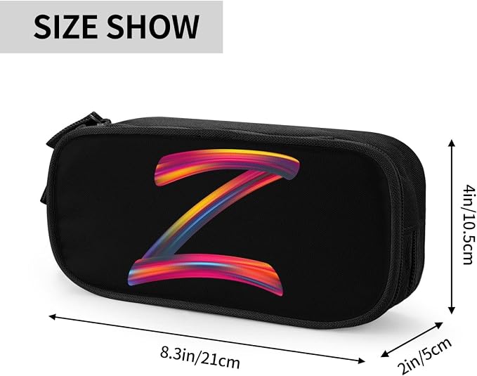 Pazacon Cute Initial Pencil Case - Image 2