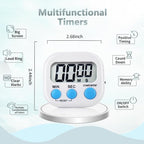 4 Pack Digital Kitchen Timer Magnetic Digital Timer - Image 2