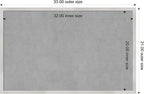 Amanti Art Silver Framed Magnetic Board 21x33 Large Vision Board - Image 3