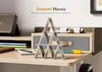 Claiks Standing Desk with Drawers, Adjustable Stand Up Electric Standing Desk - Image 9