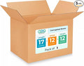 Medium Shipping & Moving Boxes 17 x 12 x 12 inches by IDLPackaging