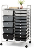 DORTALA 15-Drawer Rolling Storage Cart by DORTALA