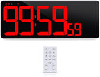 KMMKGG 13.7”Digital Timer Large LED Screen displays（5'' Number）, The Date time - Image 9