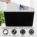 Colarr 8 Pcs Wall File Holder Organizer Plastic Wall Mount Mail Organizer - Image 3