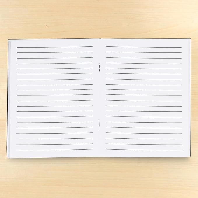 Small Lined Notebooks Bulk – Black Kraft Paper Cover, 48 Pack 4.25 x 5.5 in - Image 7