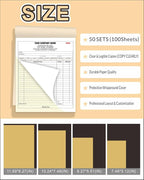 Custom Carbonless Invoice Book - Image 3