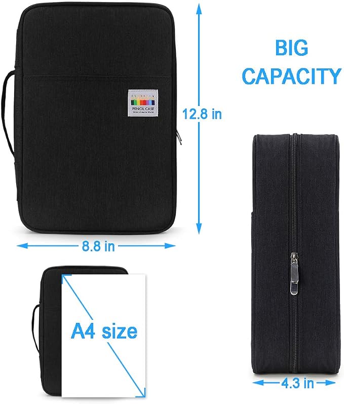 YOUSHARES Big Capacity Colored Pencil Case - Image 6