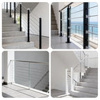 120 Pack Cable Railing Protector Sleeves, T316 Stainless Steel Protective - Image 6