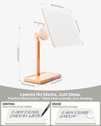 YEOUX Premium Desktop Glass Whiteboard & Magnetic Phone Stand 2-in-1 | 360° - Image 7