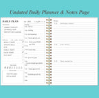 Daily Planner Undated - Image 3