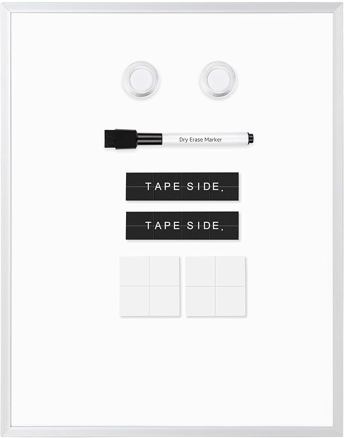 Amazon Basics Small Dry Erase Whiteboard, Magnetic Whiteboard - Image 2