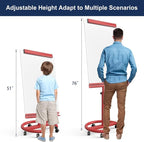 TSJ OFFICE Rolling Whiteboard Standing - Image 3