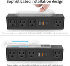 HHSOET Under Desk Power Strip - Image 5