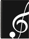 MAXCURY Blank Sheet Music Composition Manuscript Staff Paper Art Music Notebook by MAXCURY