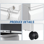 Fesbos 2 Drawer Vertical File Cabinet - Image 7