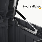 Decksplore 320 Gallon Outdoor Storage Box Waterproof Lockable Resin Deck Box - Image 4