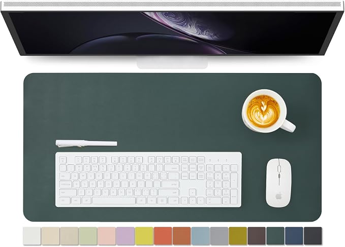 Leather Desk Mat by HOMIEAZICOZI