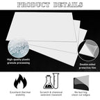 Roowest 4 Pcs 12 x 16 Inch, 1/8 Inch Thick White Acrylic Sheets Plastic Panels - Image 7
