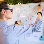 XBoard Magnetic Whiteboard 40 x 30 Inch, Dry Erase White Board - Image 2