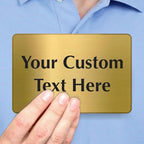 SmartSign Custom Brass Sign - Image 3
