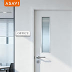 ASAVI “OFFICE” Acrylic Door Sign – Waterproof & Fade-Resistant Office Label - Image 7