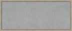 Amanti Art Silver Framed Magnetic Board 22x50 Oversize Vision Board by AmantiArt
