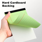 Small Note Pads 5x8" – 6 Vibrant Colors Notepad, College Ruled, 30 Sheets Each - Image 6