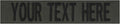 Custom Uniform Name Tapes Solid Colors. Olive Drab Webbing, 4 Inch Hook Fastener by NORTHERNSAFARI