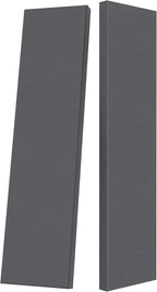 2” Thick Acoustic Panels with Hanging Brackets to the Wall, Medium Grey by UMIACOUSTIC