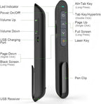 Norwii N76 Rechargeable Presentation clicker, Long Range Presentation Remote - Image 7