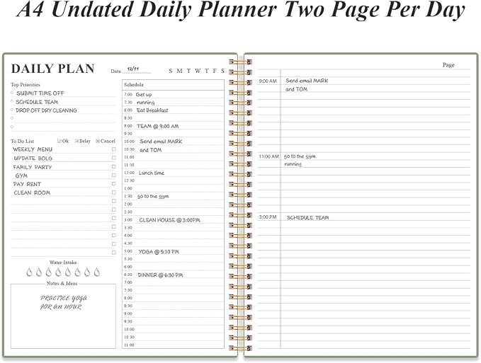 Daily Planner Undated - Image 3