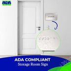 ADASigns Storage Room Sign 7”x4” - Image 6